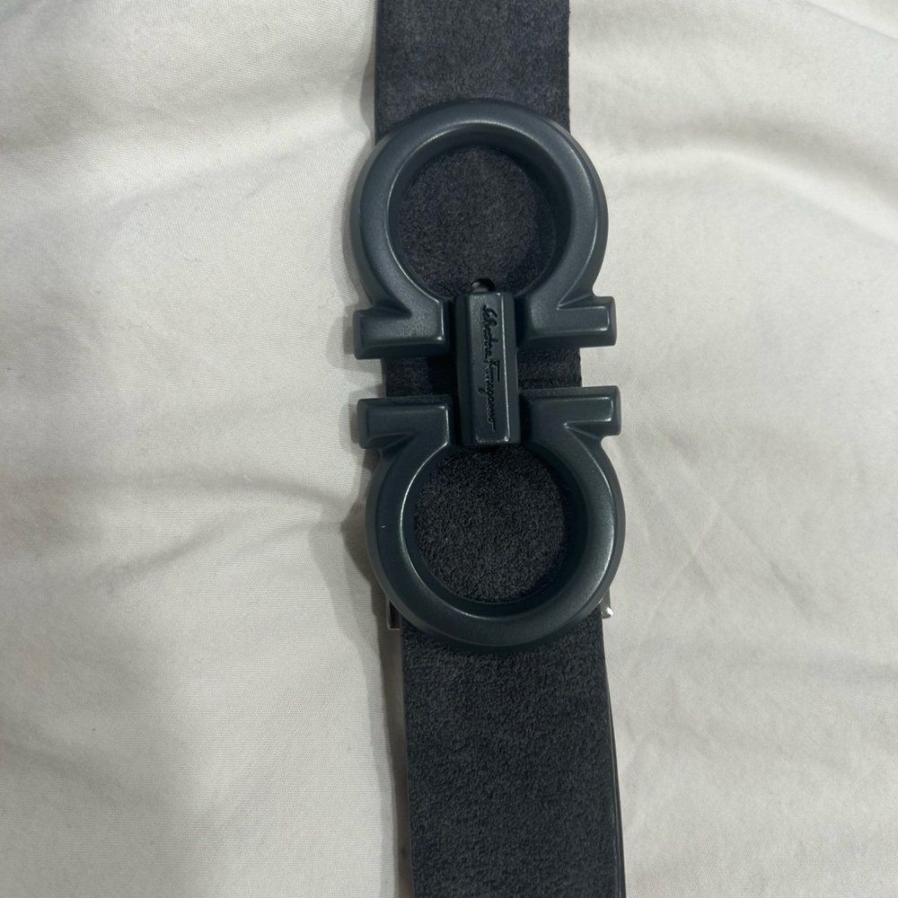 Ferragamo Adjustable Gancini Belt sz 42